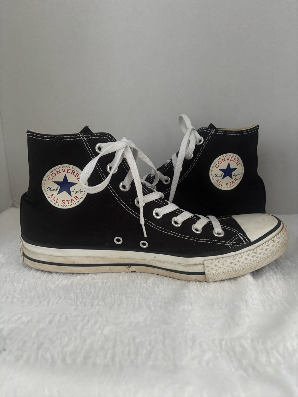 Converse High Top Sneakers - Black/White